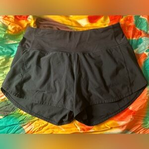 Lululemon Running Shorts Navy Blue Size 4